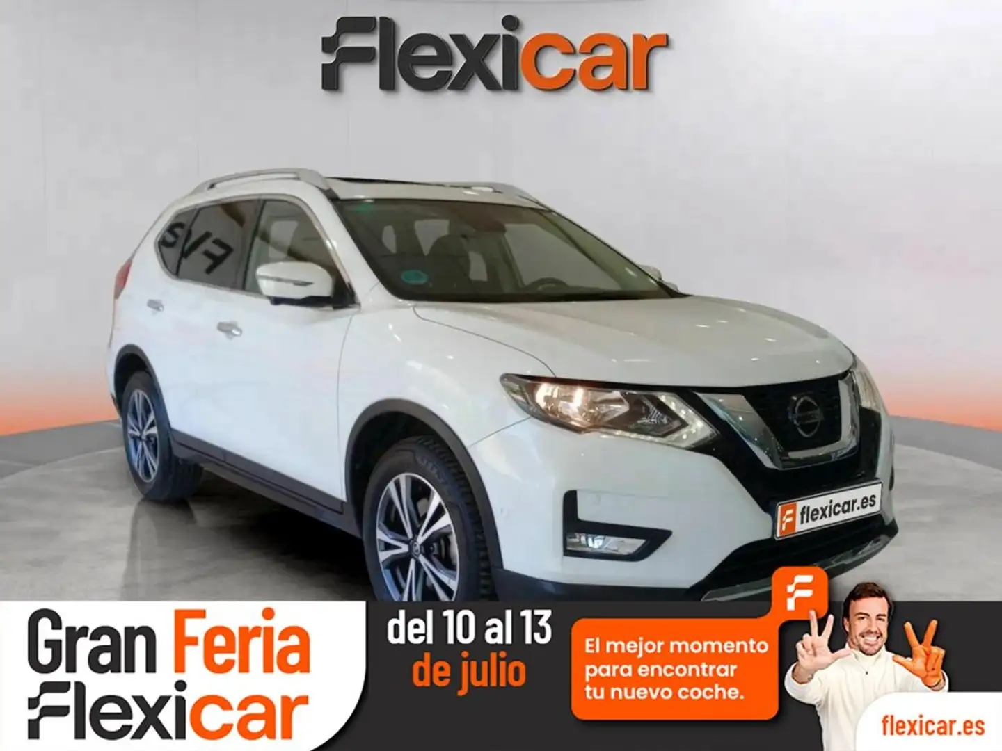 Nissan X-Trail 5P dCi 110 kW (150 CV) E6D N-CONNECTA Blanc - 1