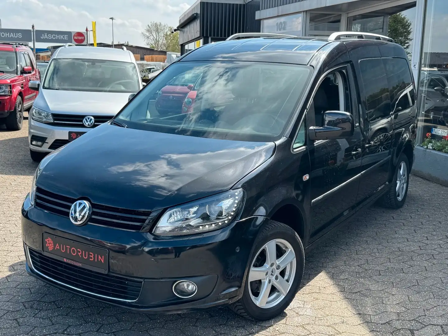 Volkswagen Caddy Maxi Trendline7-SITZER/AHK/NAVI/PDC/XENON Grigio - 2