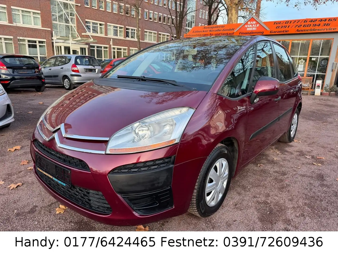 Citroen C4 Picasso 1.8 16V KLIMA/4xel.FH/ZV mit FB Violett - 1