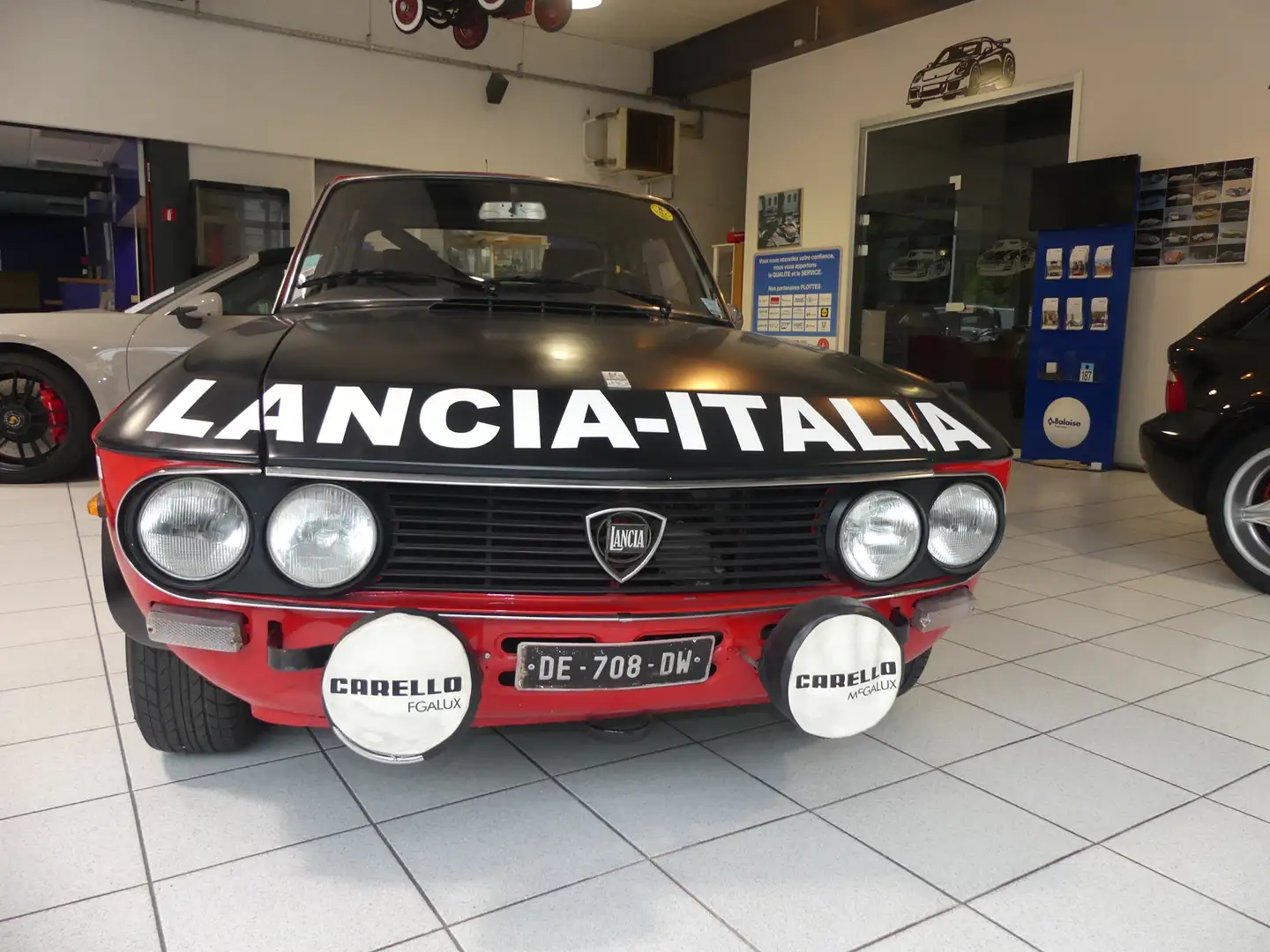 Lancia Fulvia FULVIA HF 1600 cc Rouge - 2