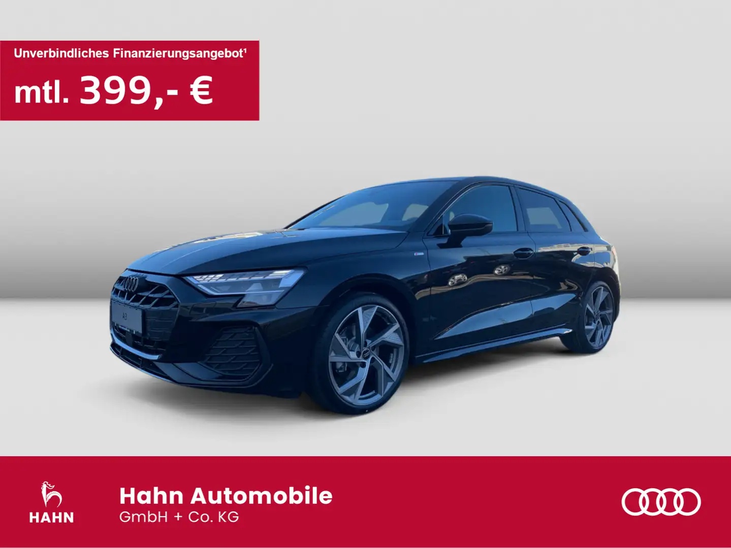 Audi A3 Audi A3 Sportback S line 35 TFSI 150PS 19% Aktio Schwarz - 1