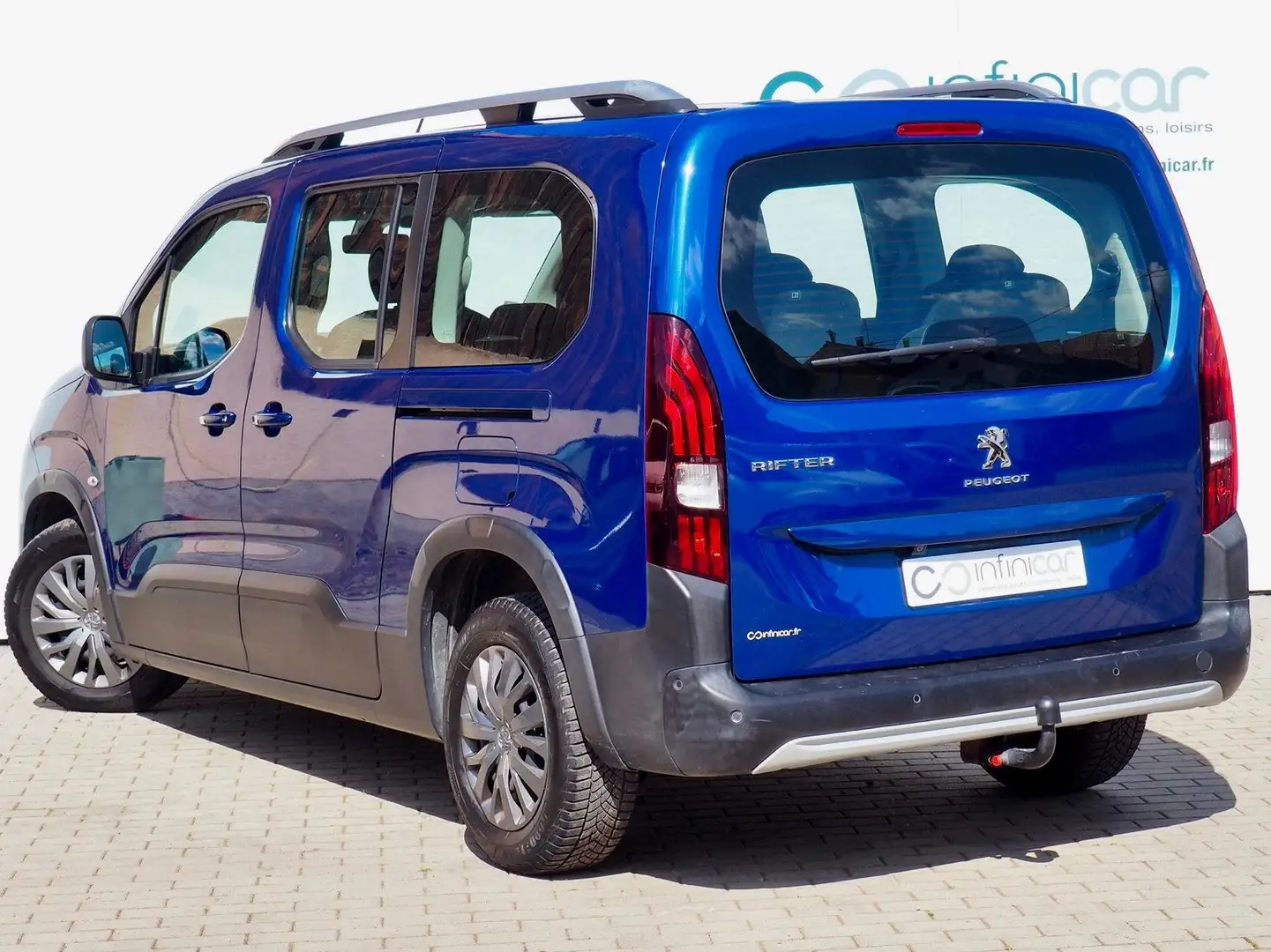 Peugeot Rifter Long XL HDi 130 EAT8 Allure Pack - 7 Places Bleu - 2