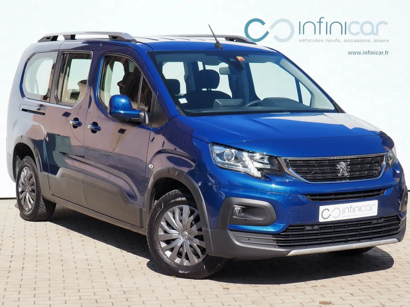 Peugeot Rifter Long XL HDi 130 EAT8 Allure Pack - 7 Places Bleu - 1