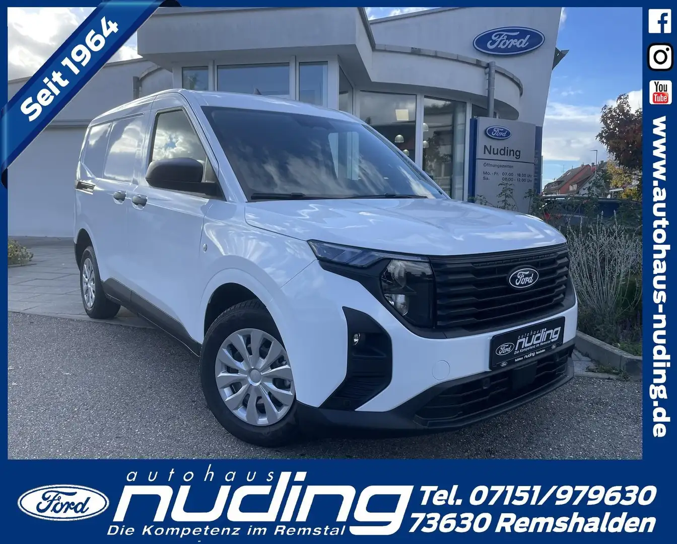 Ford Transit Courier 1.0 EcoBoost Aut. Trend Bianco - 1