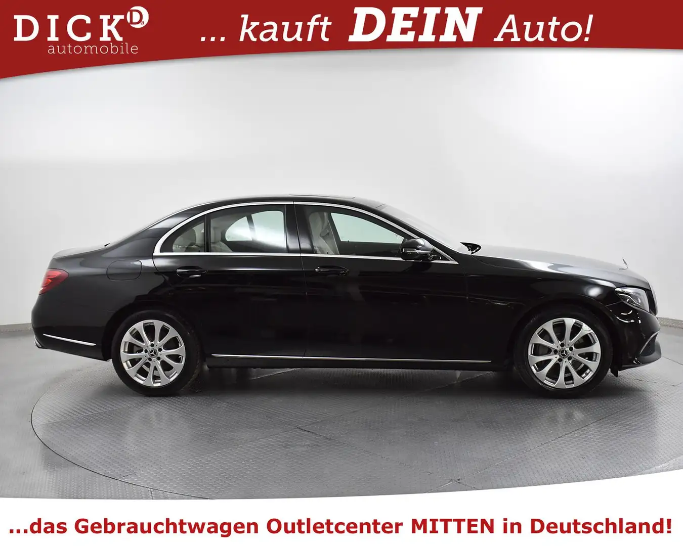 Mercedes-Benz E 220 E220d 4Mat Exclus  GLASD+COMAND+MULTIB+HEAD+VOLL Schwarz - 2