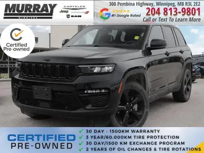 Blue 2023 Jeep Grand Cherokee SUV / Crossover Four-Wheel Drive Automatic