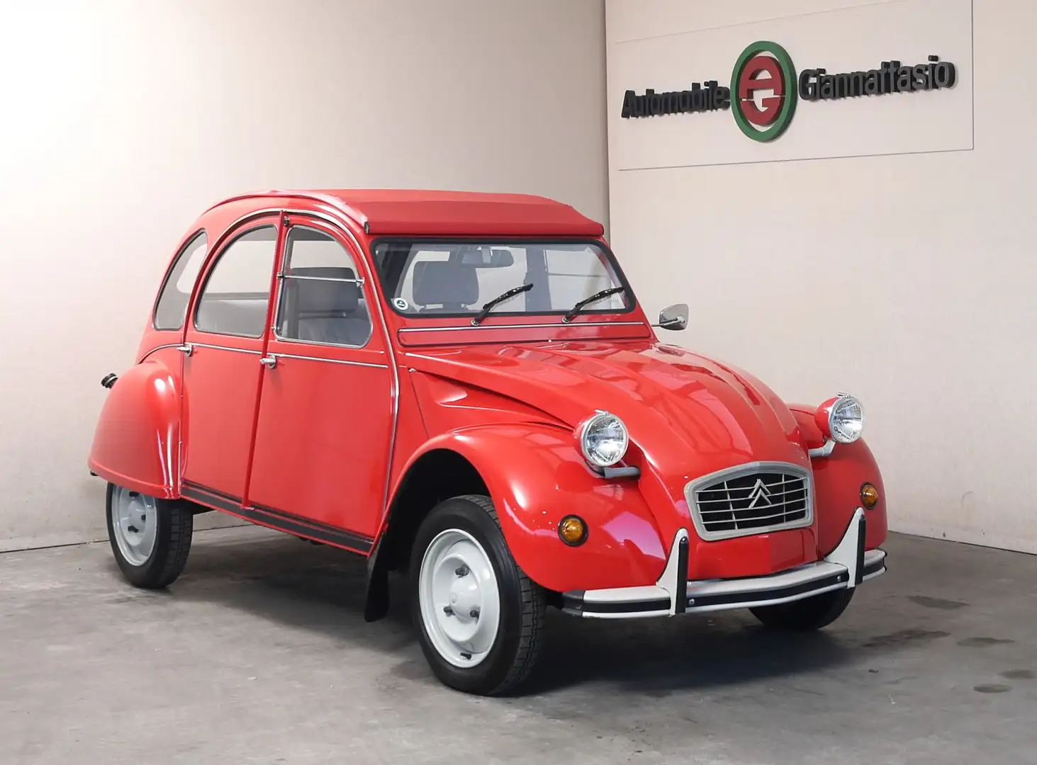 Citroen 2CV 2 CV 6 Club 2.Hand*original*18450km Rot - 1