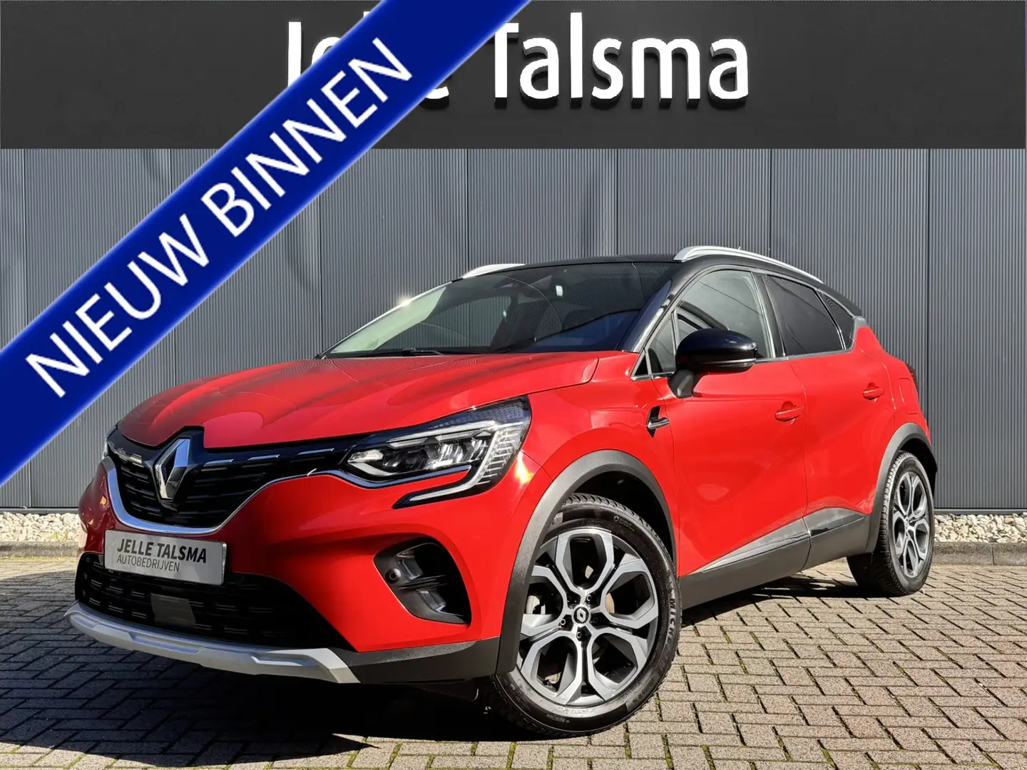 Renault Captur 1.6 E-Tech plug-in hybrid 160 techno | Automaat | Rouge - 1