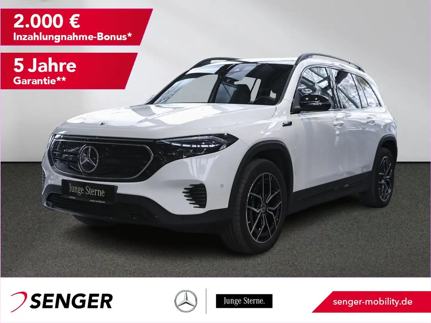 Mercedes-Benz EQB 300 4M Progressive Rückfahrkamera Panorama Weiß - 1