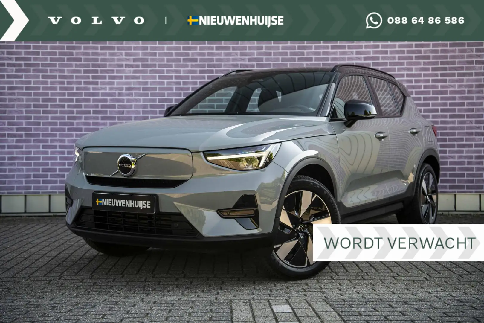 Volvo XC40 Single Motor Extended Range Plus 82 kWh | Verwarmb Grijs - 1