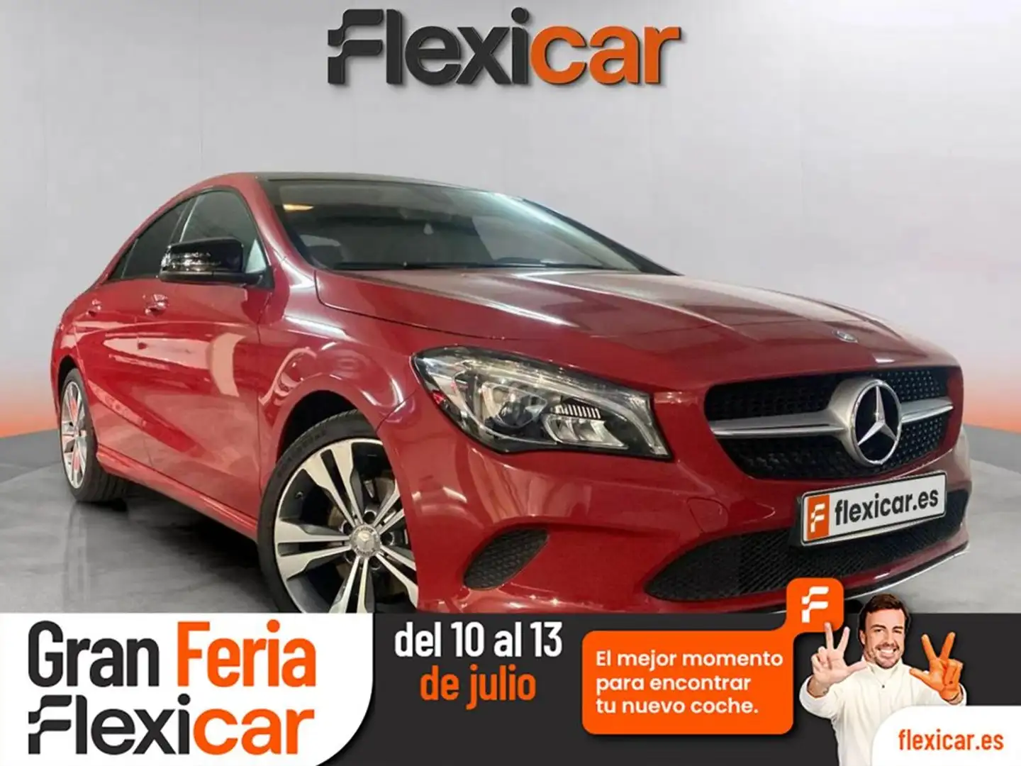 Mercedes-Benz CLA 200 d Rojo - 1