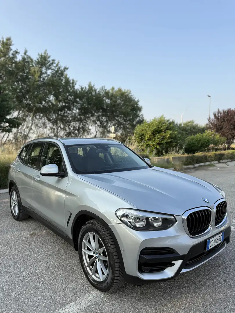 BMW X3 X3 xdrive20d mhev 48V Business Advantage auto Grigio - 2
