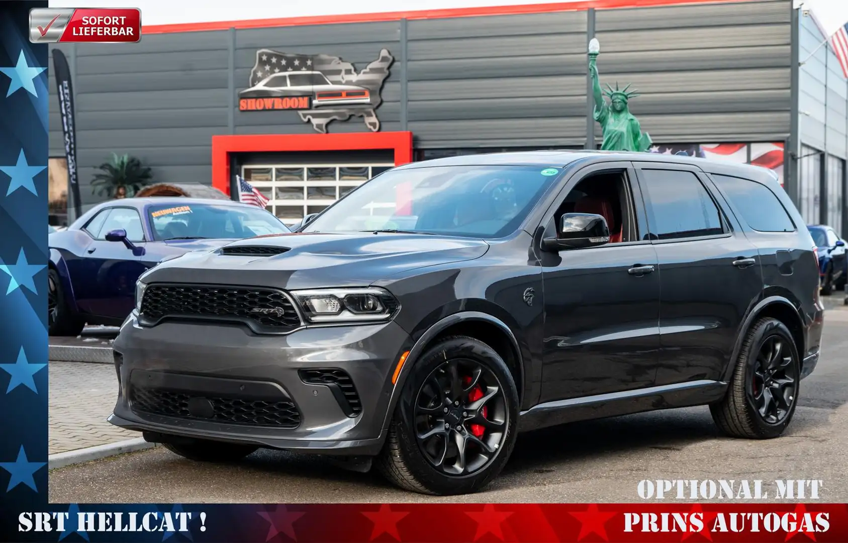 Dodge Durango 6,2l Hellcat,Brembo,ACC, Gri - 1