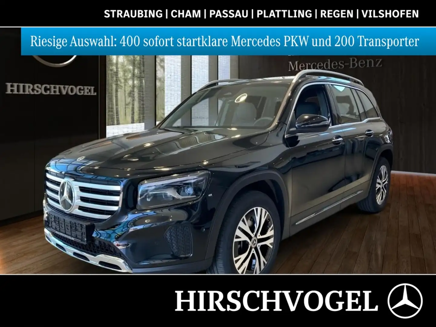 Mercedes-Benz GLB 200 d Progressive Line+DISTRONIC+KEYLESS+Kam Schwarz - 1