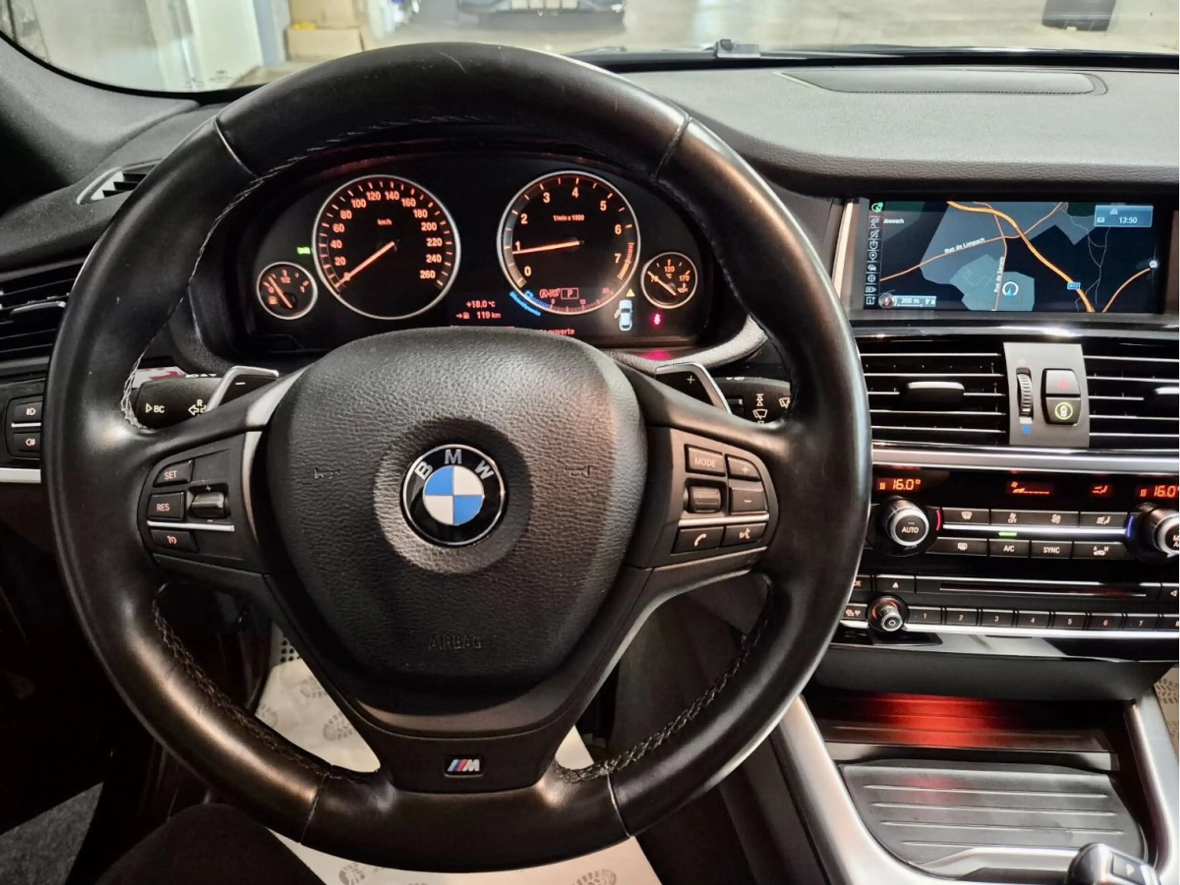 BMW X4 20i XDRIVE M SPORT PAKET CUIR NAVI 1 HAND — photo 7