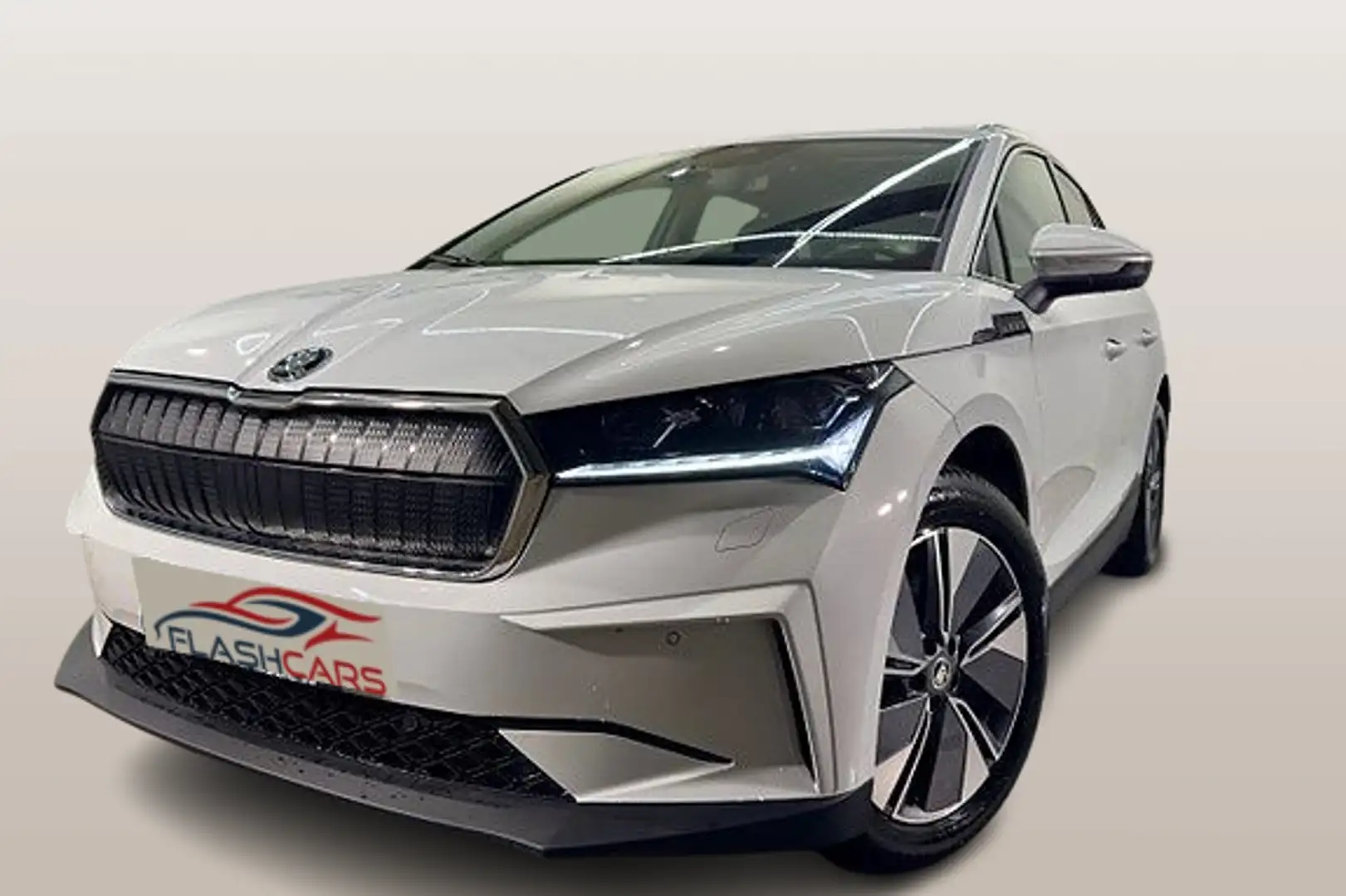 Skoda Enyaq 80 X Loft AWD, AHV, ACC, RFK, MatrixLED, Weiß - 1