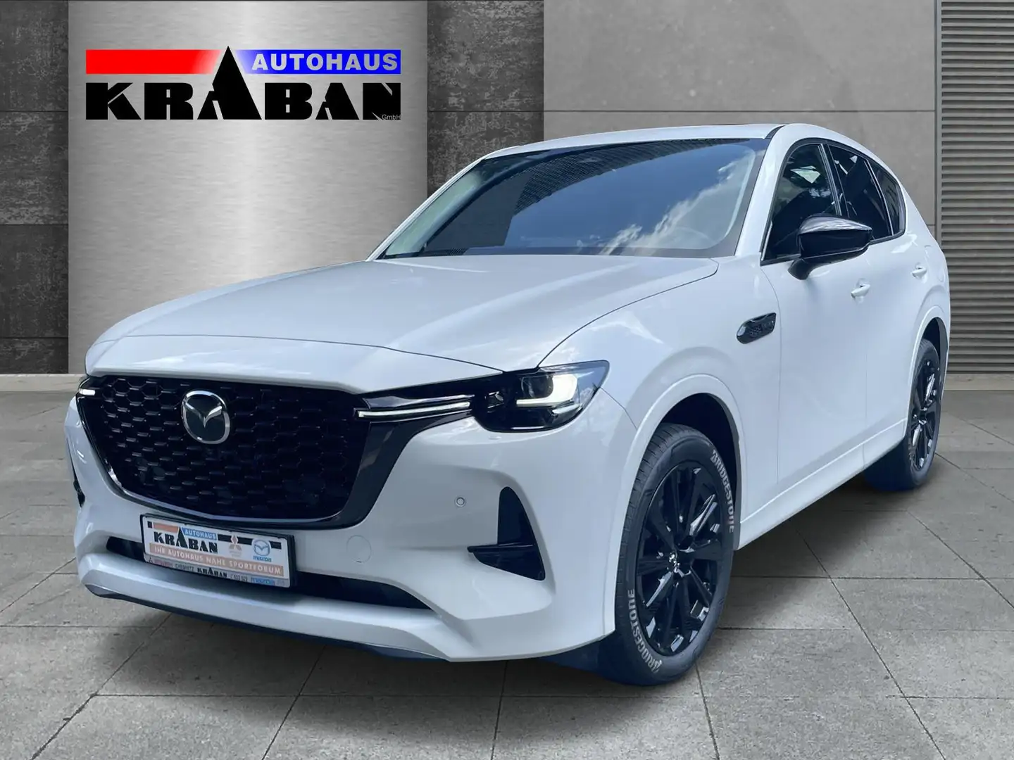 Mazda CX-60 254PS Homura AWD 8AT Bose,360°, Matrix-LED Weiß - 2
