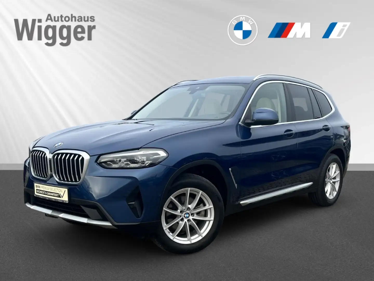 BMW X3 20d xDrive/AHK/Panorama/Navi/HarmanKardon/LED Blau - 1