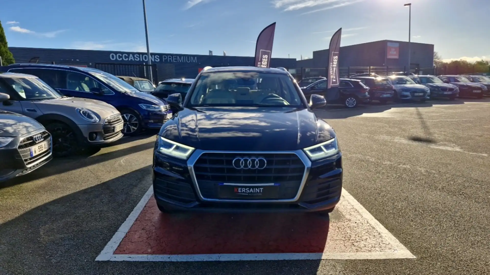 Audi Q5 II 35 TDI 163 S tronic 7 BUSINESS EXECUTIVE Bleu - 2