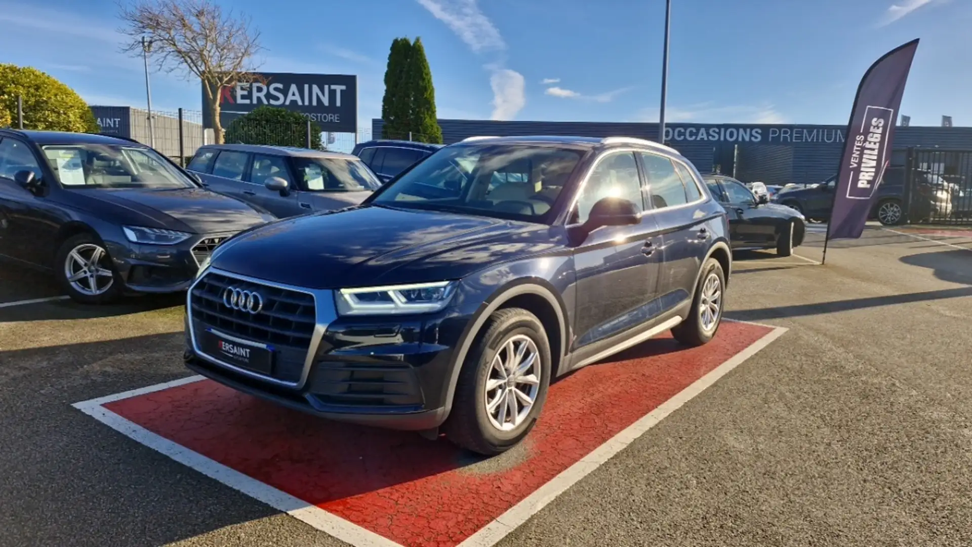 Audi Q5 II 35 TDI 163 S tronic 7 BUSINESS EXECUTIVE Bleu - 1