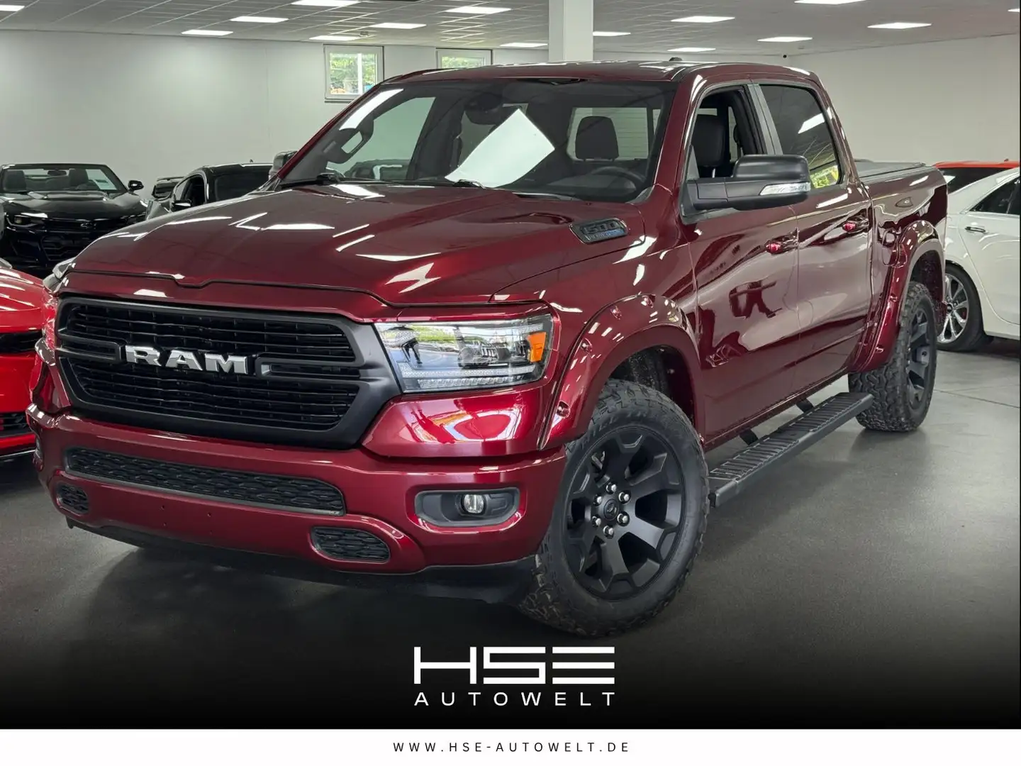 Dodge RAM 5,7l V8 *BIGHORN / LEDER / SZH* Piros - 1