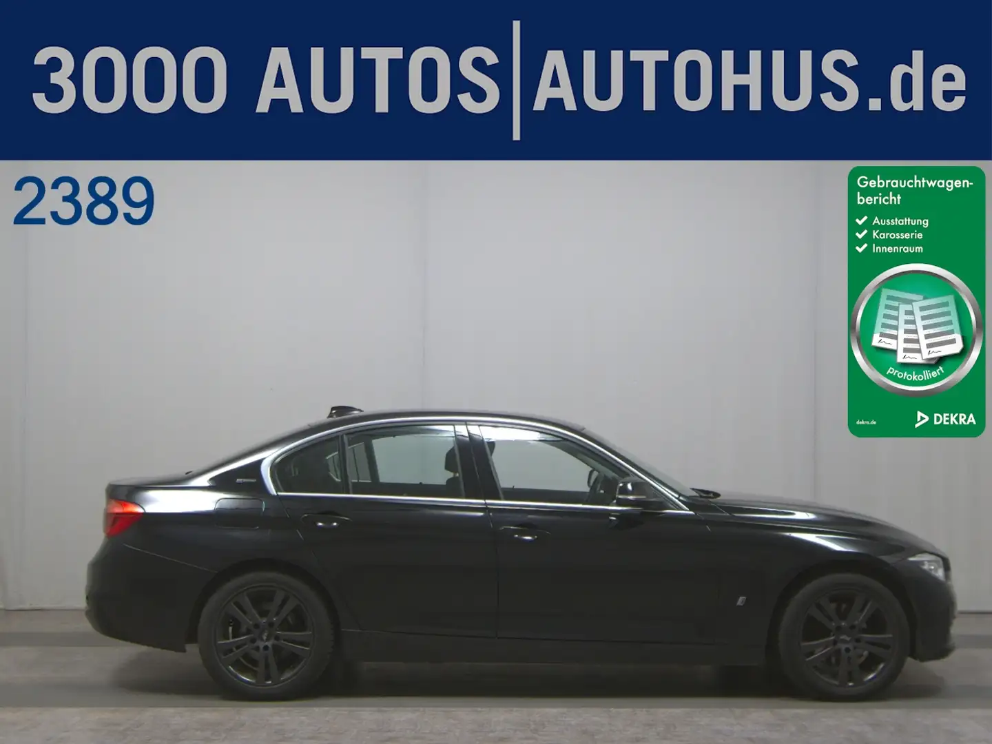 BMW 330 e  iPerformance Sport Line Navi LED HiFi AUT Noir - 1