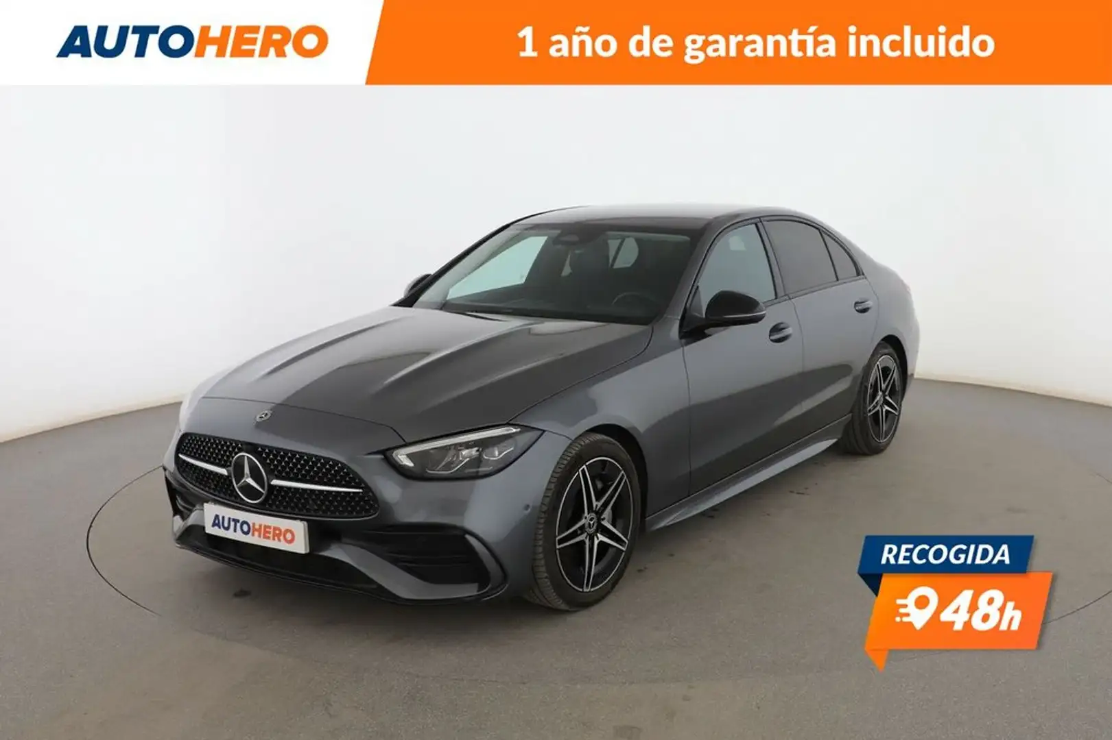 Mercedes-Benz C 200 AMG Line MHEV Gris - 1