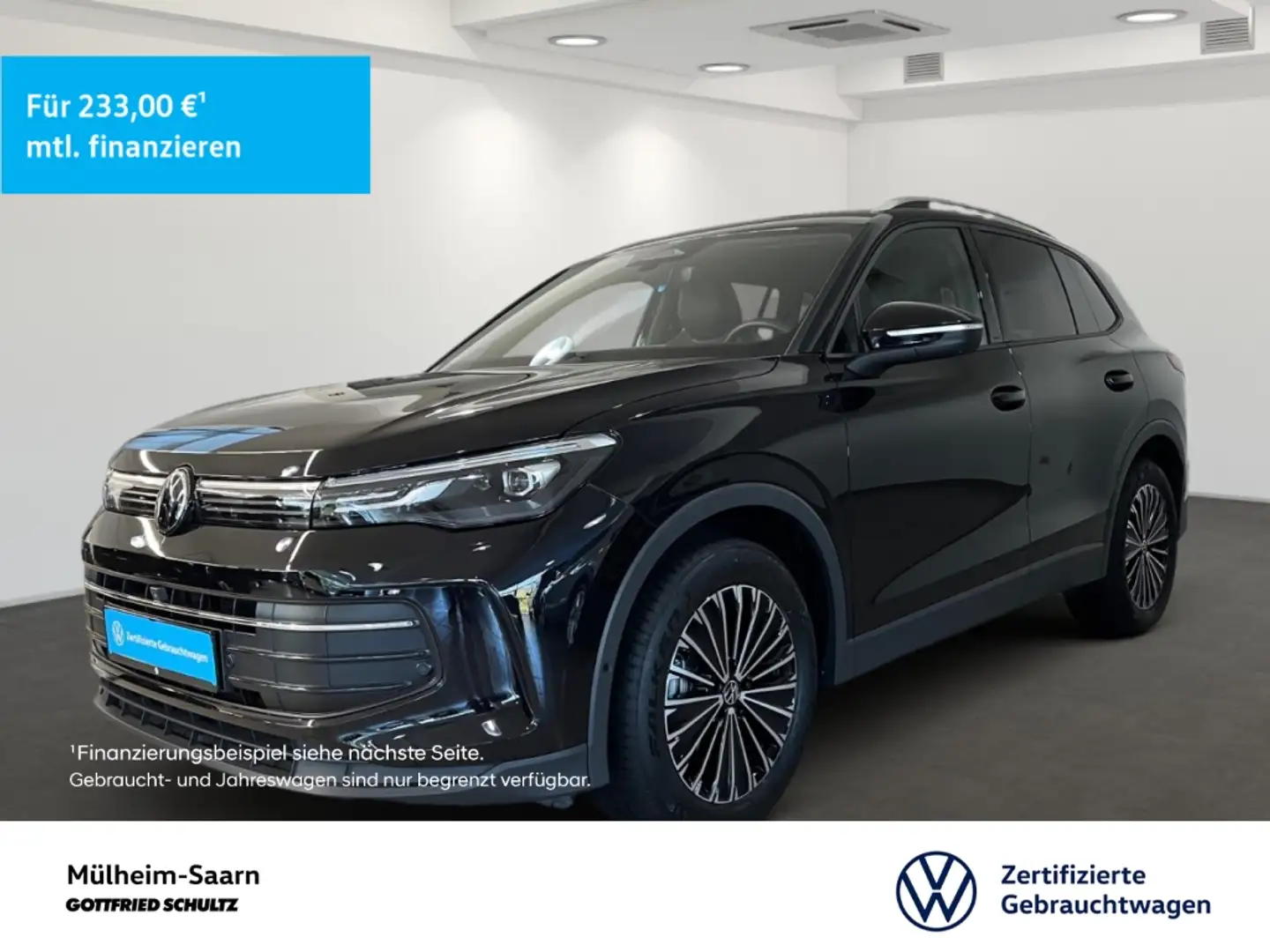 Volkswagen Tiguan 2.0 TDI DSG Goal Navi Sitzheizung ACC Leichtmetall Schwarz - 1
