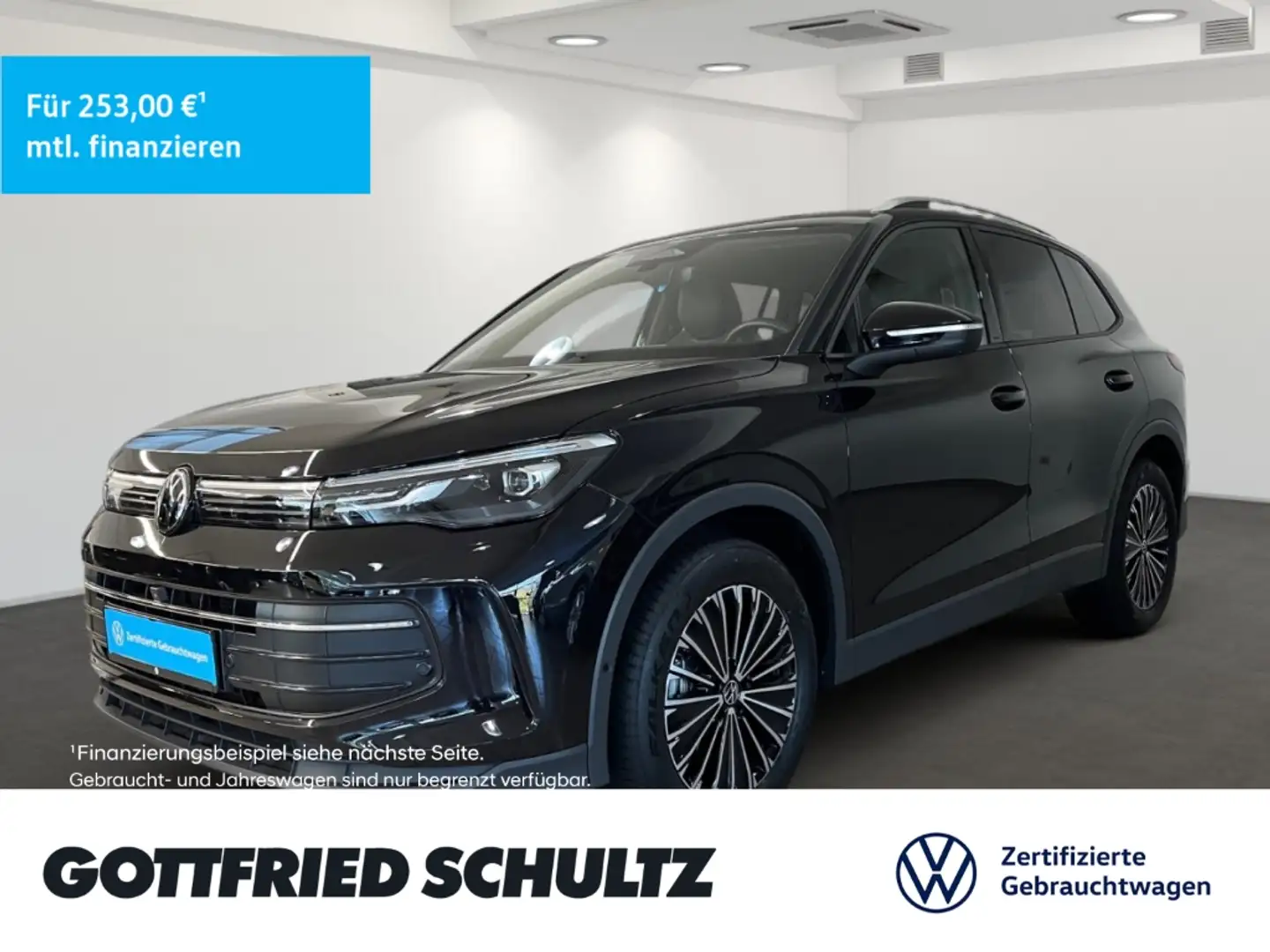 Volkswagen Tiguan 2.0 TDI DSG Goal Navi Sitzheizung ACC Leichtmetall Schwarz - 1