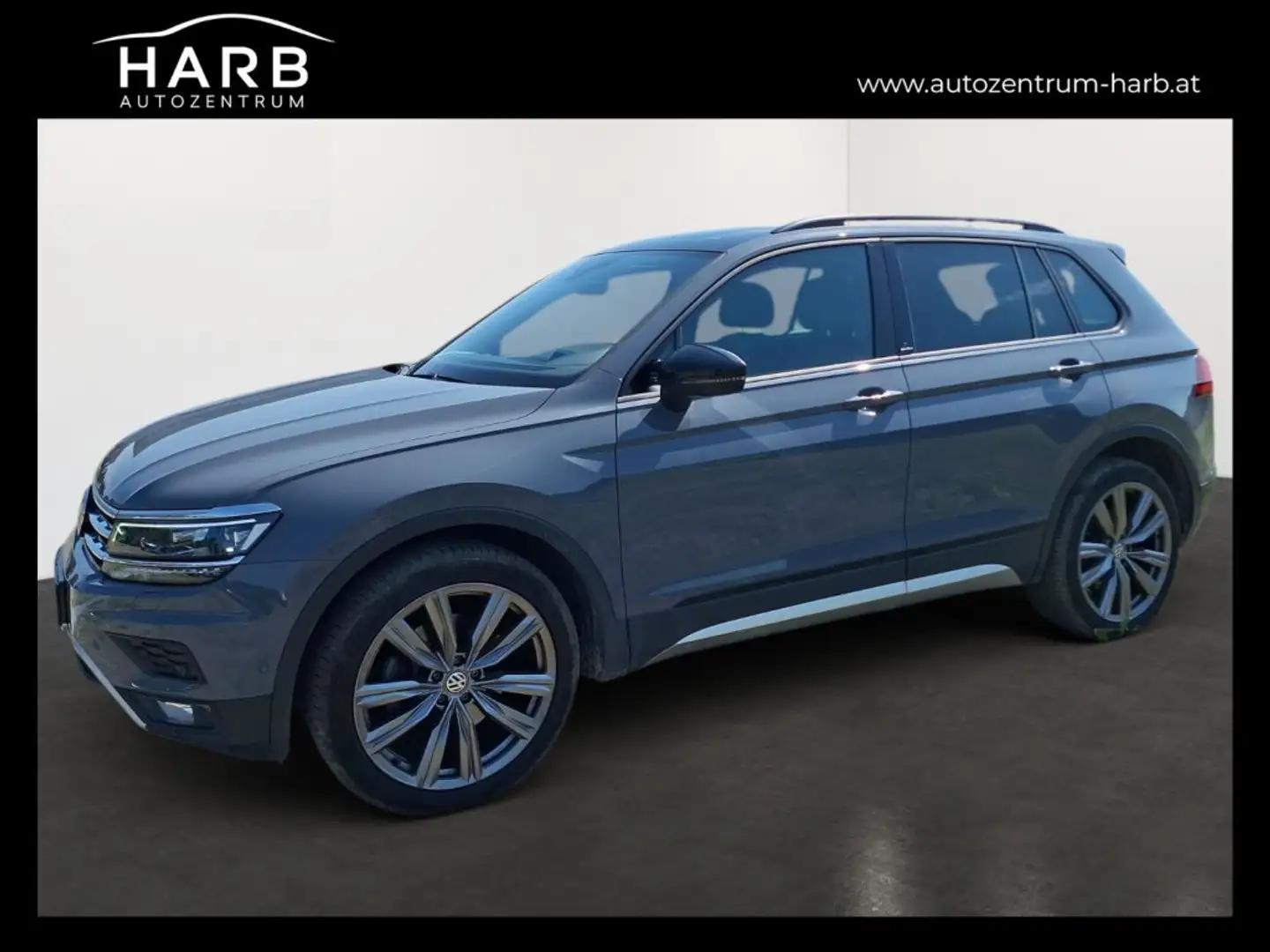 Volkswagen Tiguan 2.0TDI 240PS Highline 4Motion DSG Grau - 1