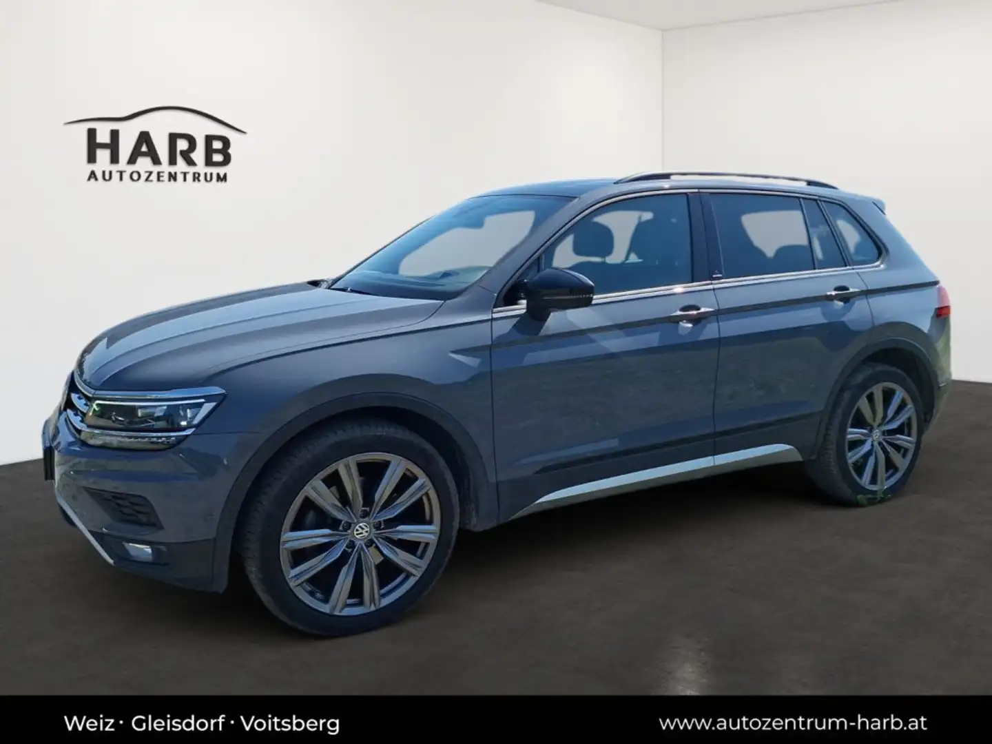 Volkswagen Tiguan 2.0TDI 240PS Highline 4Motion DSG Grau - 2
