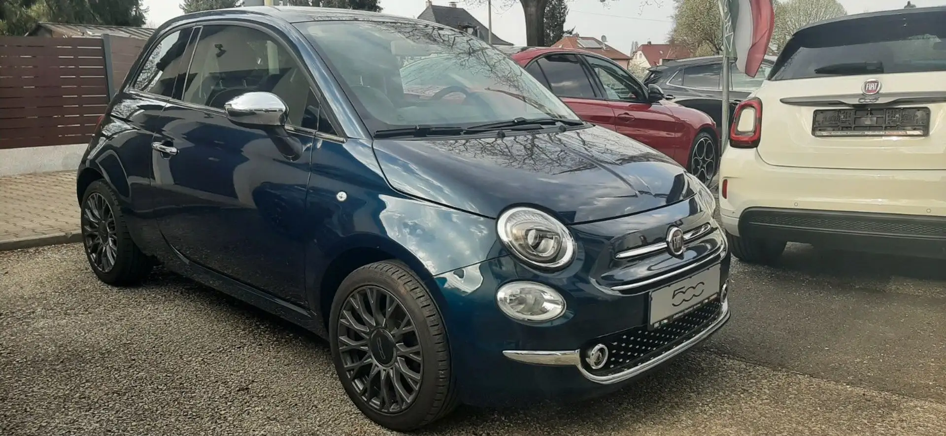 Fiat 500 1,2 8 V 69 PS top Zustand Blu/Azzurro - 1