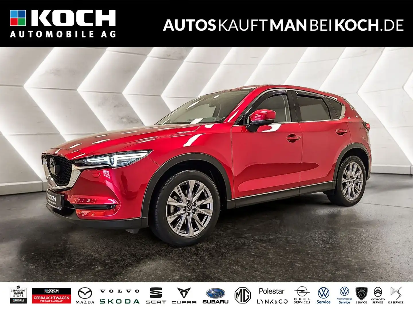 Mazda CX-5 2.2 SKYACTIV-D AUT. Sports-Line AWD LEDER LED Rot - 1