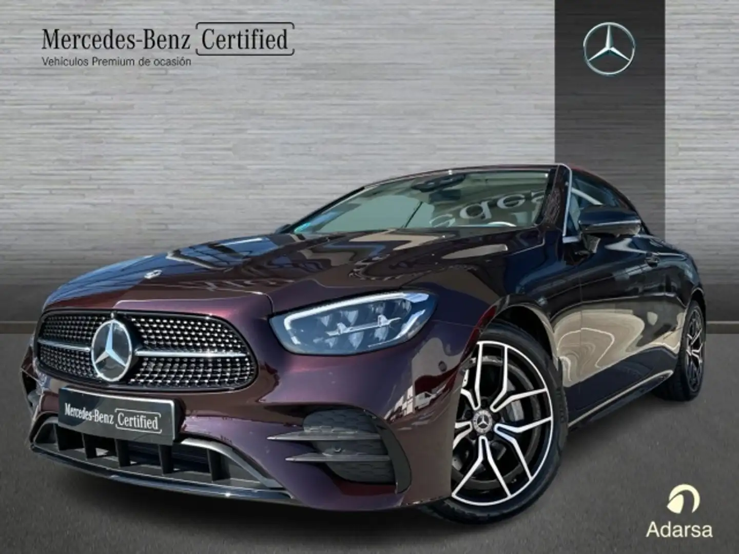 Mercedes-Benz E 450 Cabrio 4Matic 9G-Tronic Rood - 1