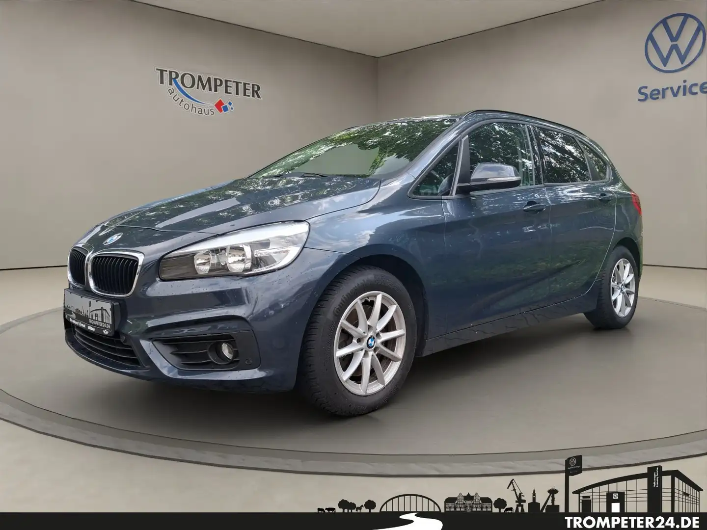 BMW 218 Active Tourer Advantage Autom. , Navi Grijs - 1