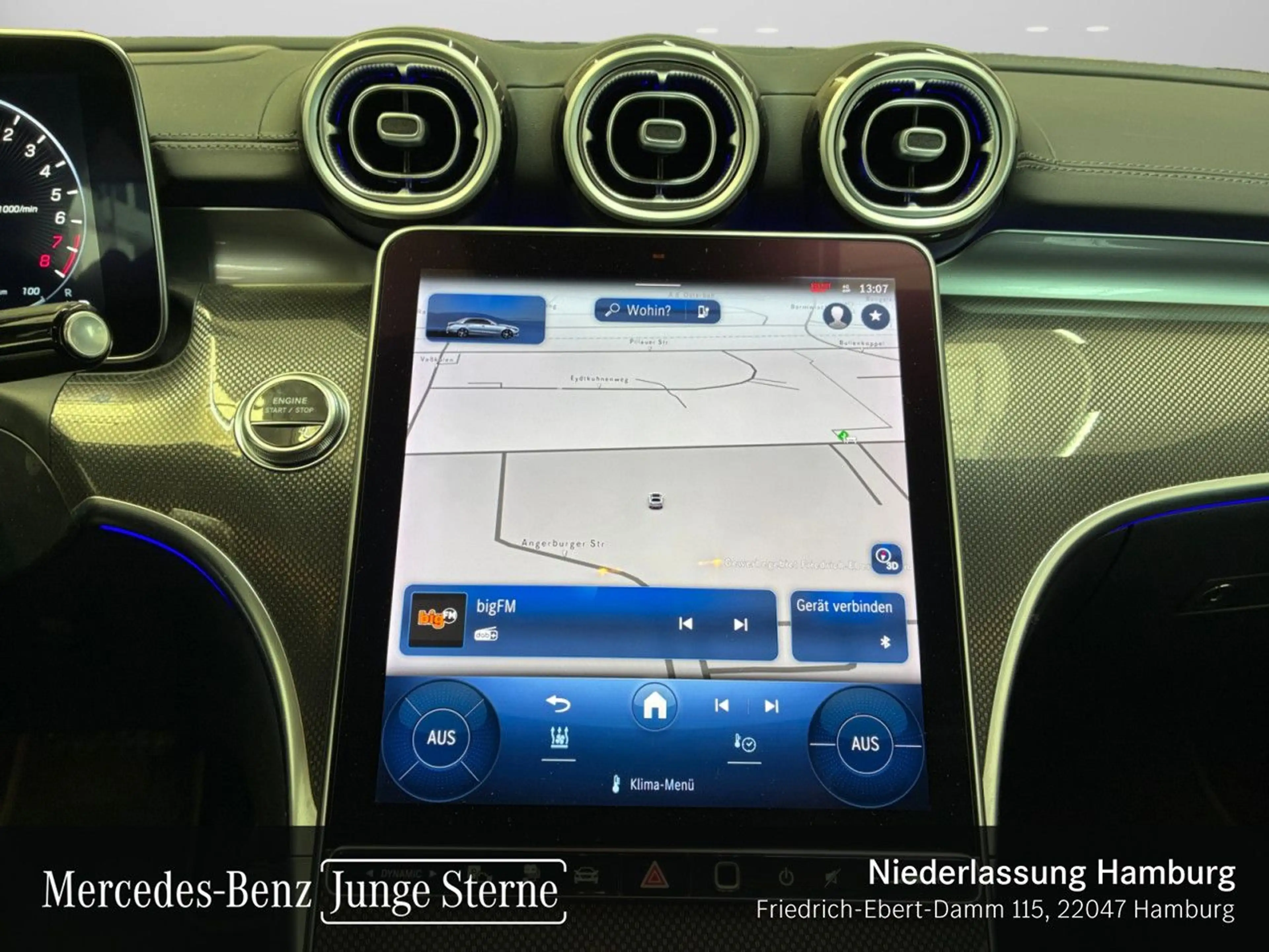Mercedes-Benz C 300 e AMG+PANO+AHK+LED+KAMERA+SITZKLIMA+KEYLESS — photo 15