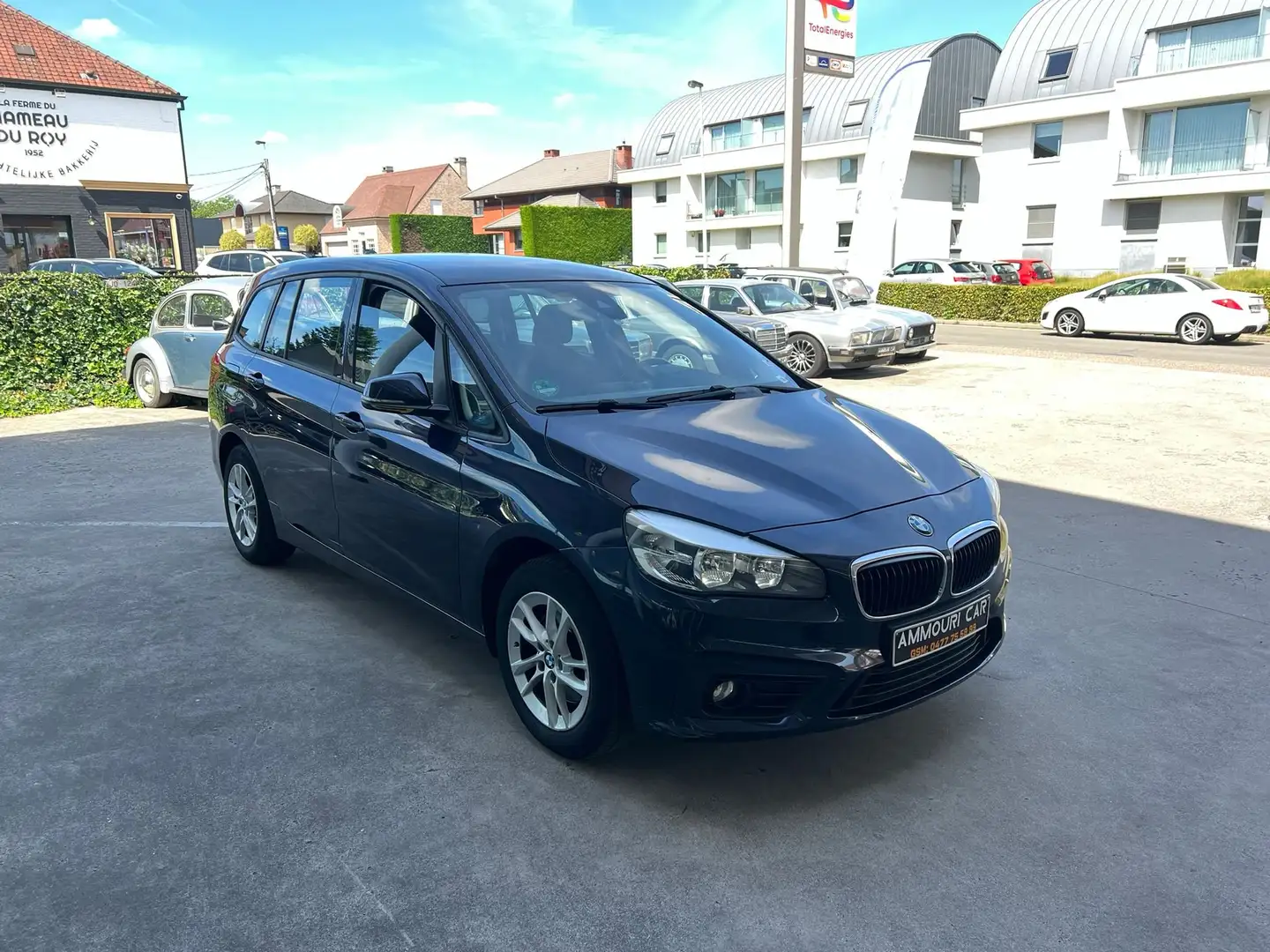 BMW 218 Gran Tourer 218i Bleu - 2