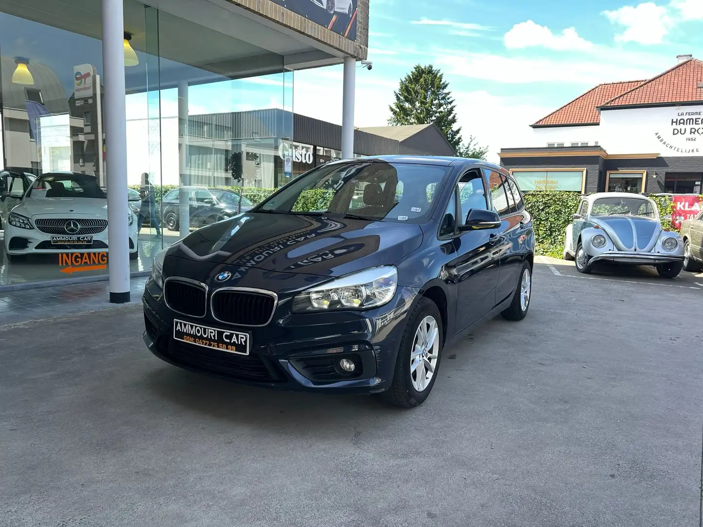 BMW 218 Gran Tourer 218i Bleu - 1