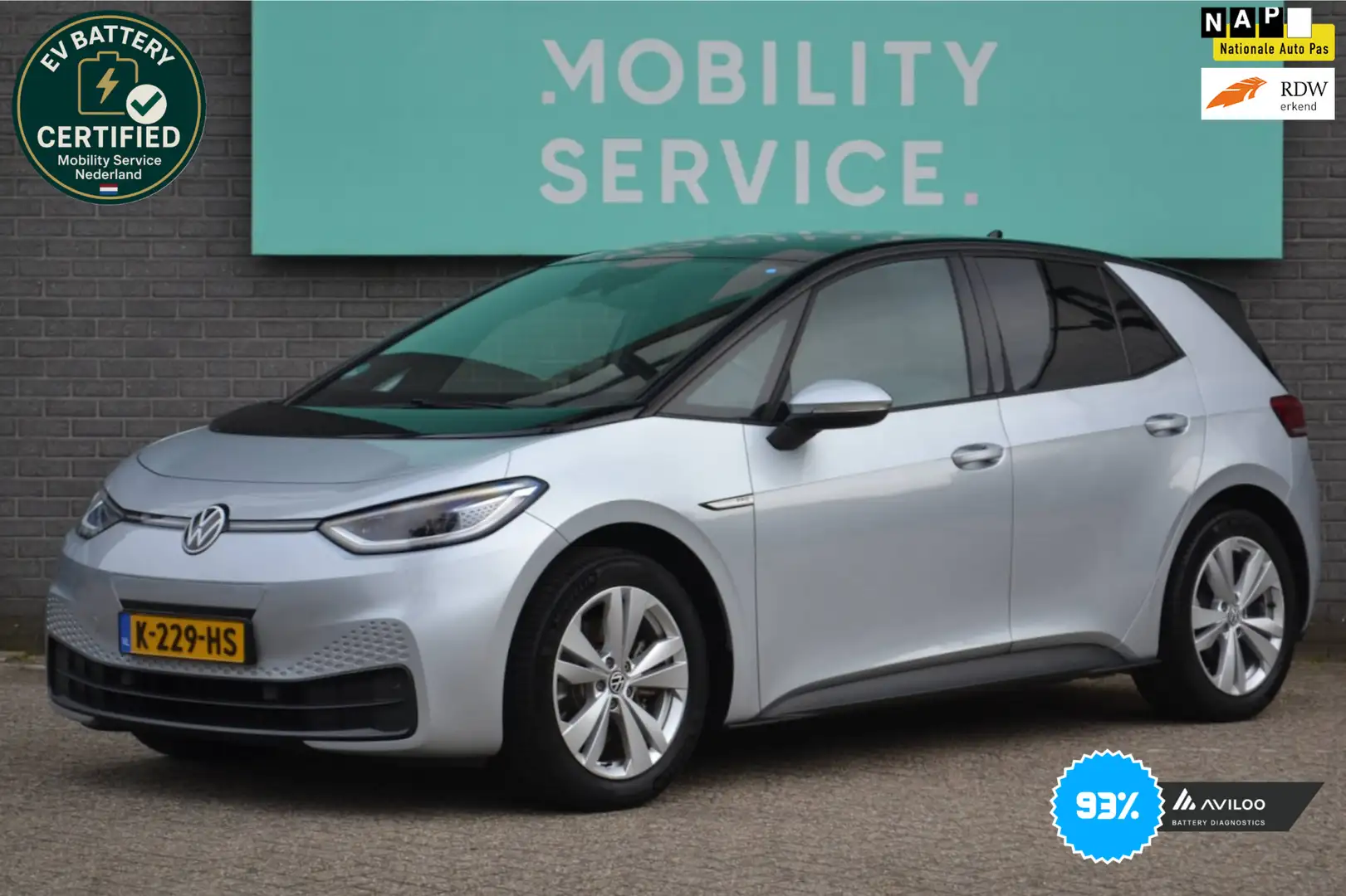 Volkswagen ID.3 Business 58 kWh SOH93% Matrix CarPlay ACC LaneAssi Grijs - 1