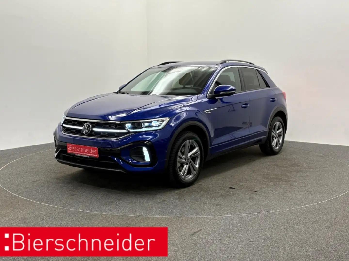 Volkswagen T-Roc 1.0 TSI RLine IQ-LIGHT DIGITAL COCKPIT PRO NAVI PD Blau - 1