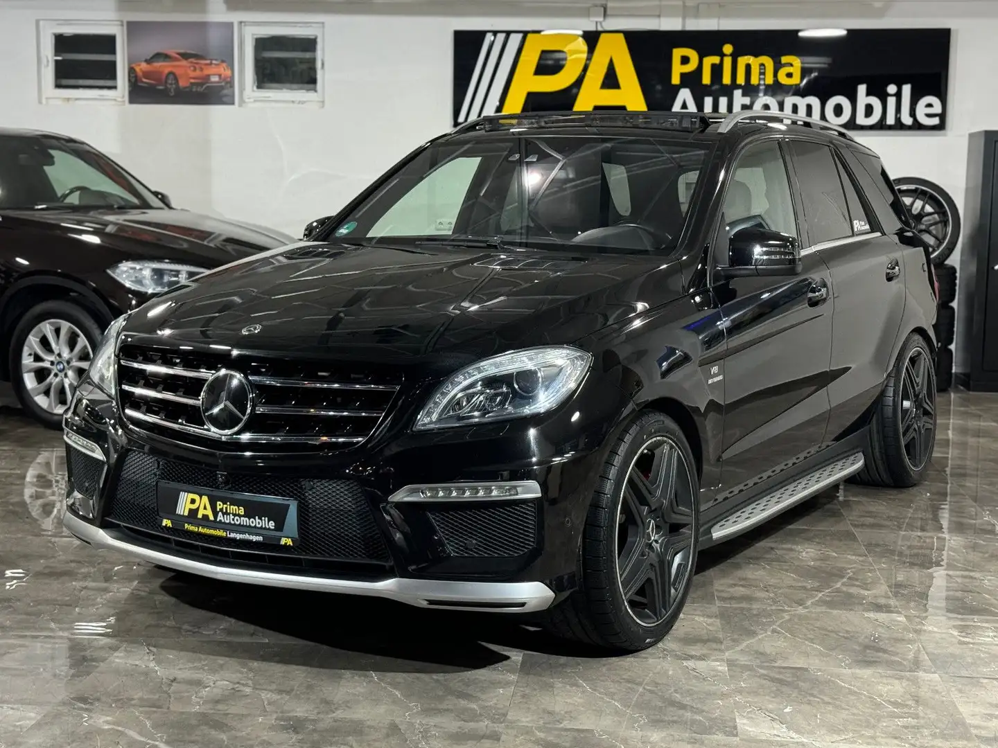 Mercedes-Benz ML 63 AMG Keyless Pano Standhz Distronic 360° Noir - 1