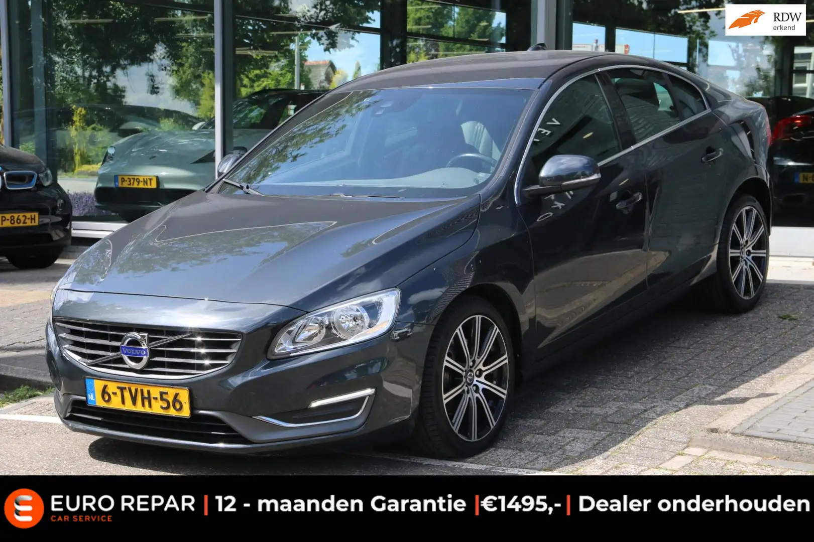 Volvo S60 2.0 T5 Summum DEALER OND. NL-AUTO NAP! Grijs - 1