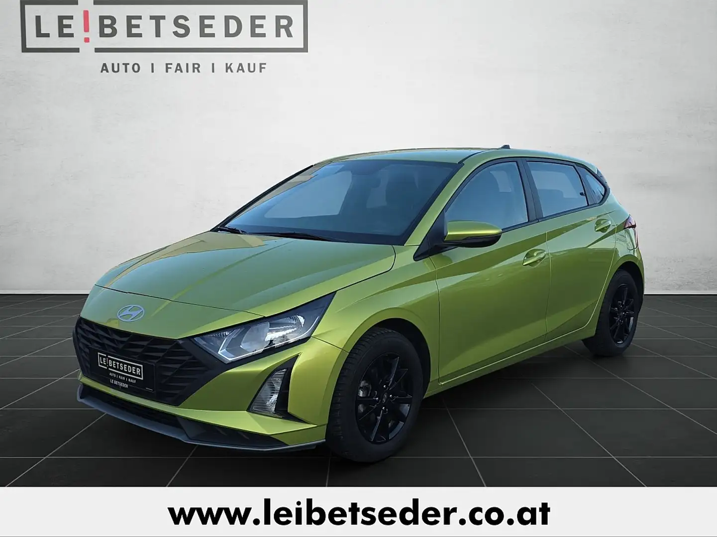 Hyundai i20 1,2 MPI i-Line Grün - 1