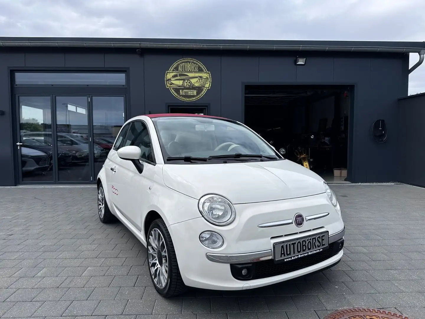 Fiat 500C Lounge*PDC*KLIMA* Blanc - 1