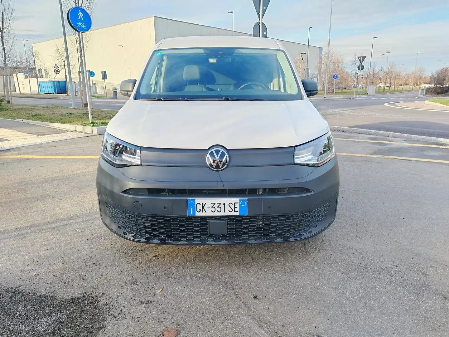 Volkswagen Caddy Dsg Autocarro iva espota Blanc - 2