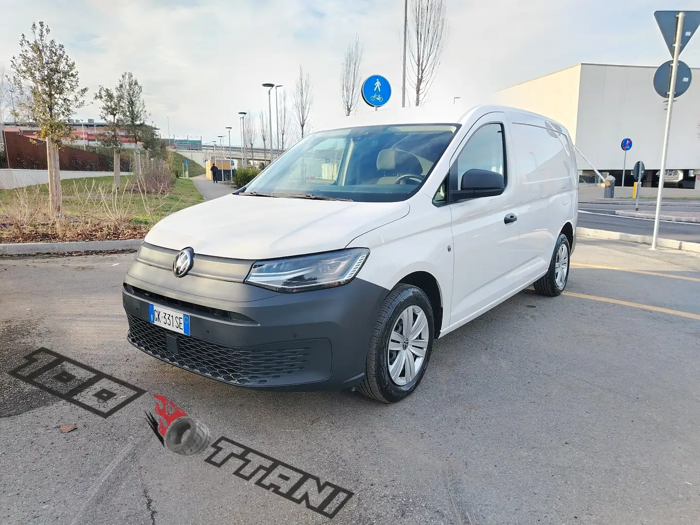 Volkswagen Caddy Dsg Autocarro iva espota Blanc - 1