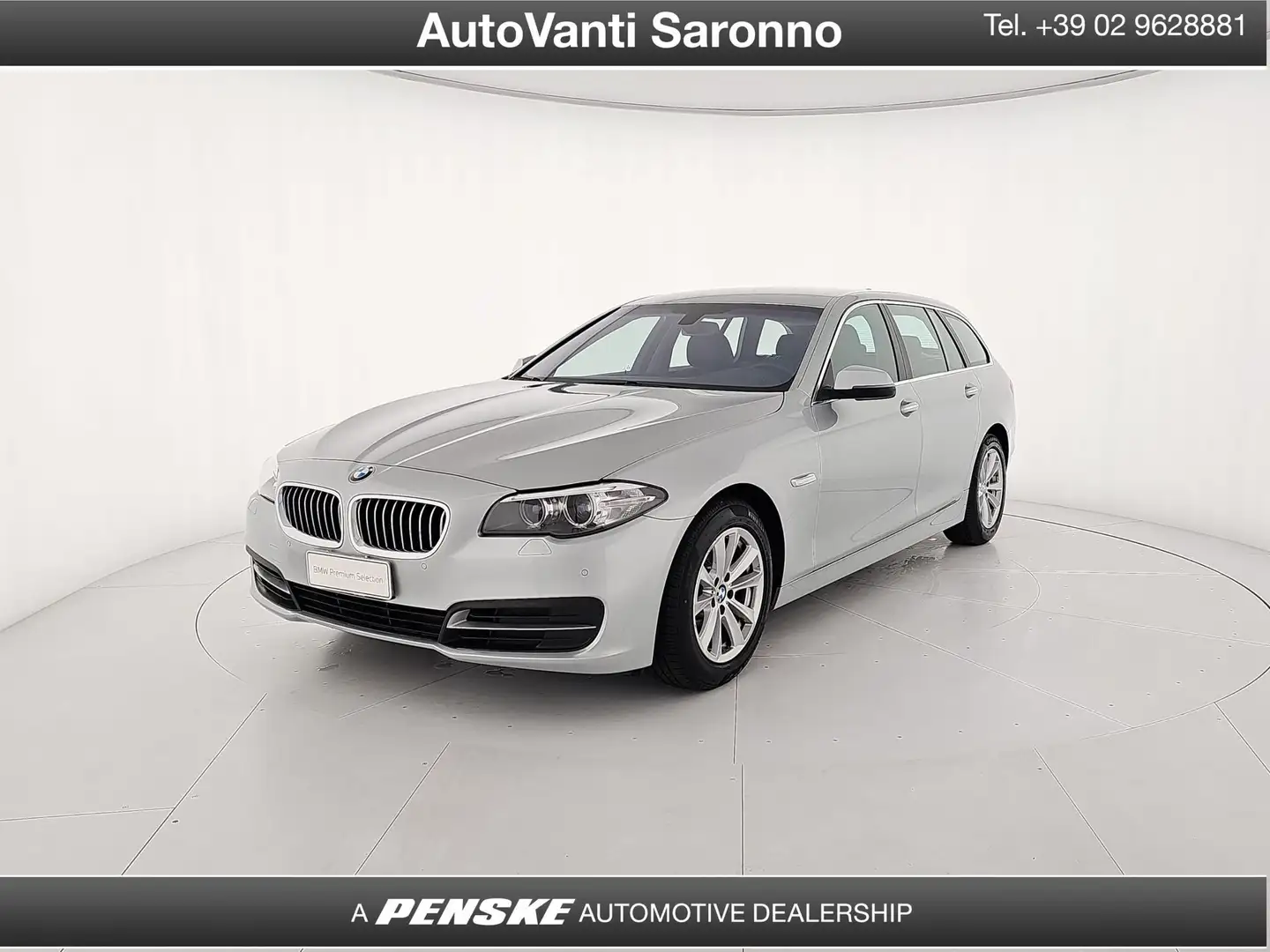 BMW 520 520i Touring Business aut. Gris - 1