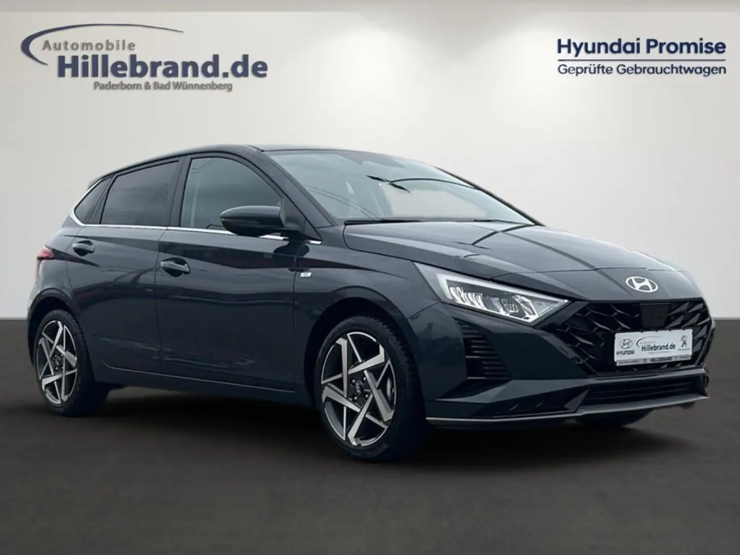Hyundai i20 Prime Mild-Hybrid 1.0 T-GDI EU6d Navi Digitales Co Grau - 2