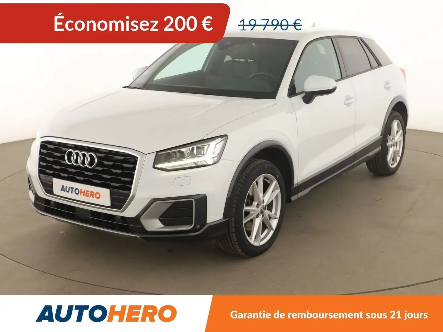 Audi Q2 1.4 TFSI COD Design S Tronic Blanc - 1