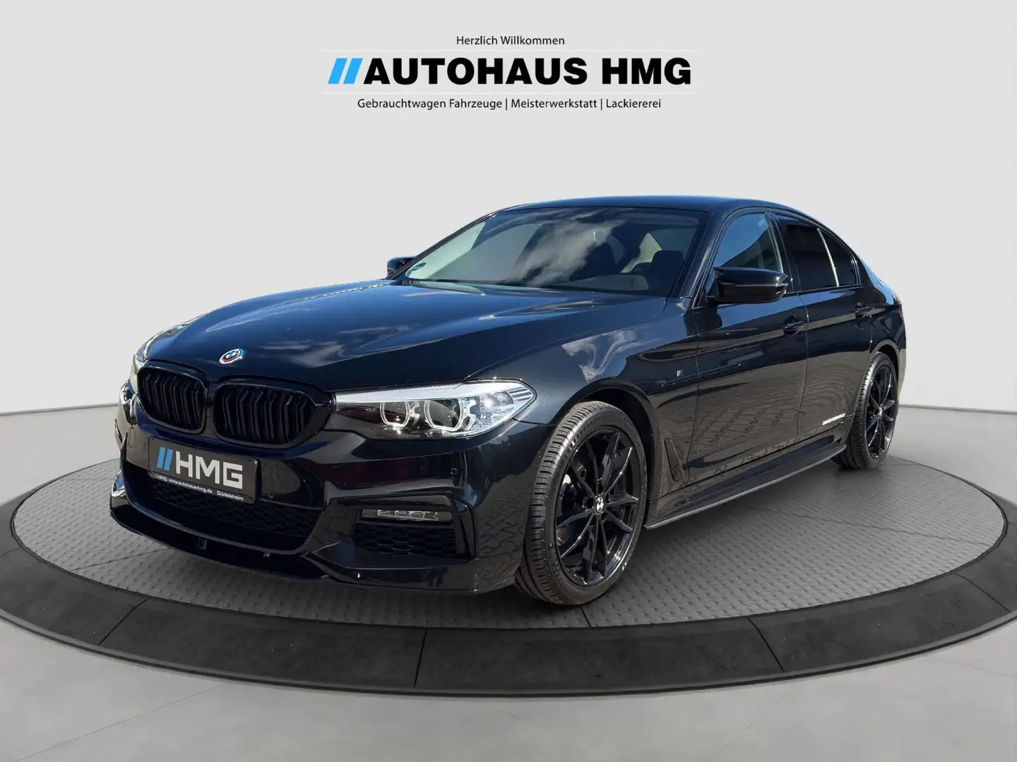 BMW 520 d Sport *M PERFORMANCE OPTIK*NAVI*LED*H&K* Schwarz - 1